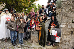 Fête des Templiers à Biot en 2009