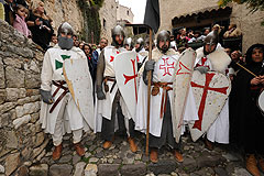 Fête des Templiers à Biot en 2009