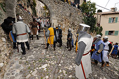 Fête des Templiers à Biot en 2009