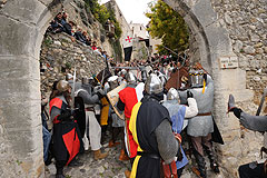 Fête des Templiers à Biot en 2009