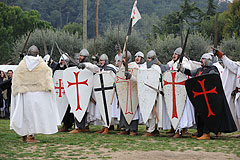Fête des Templiers à Biot en 2009