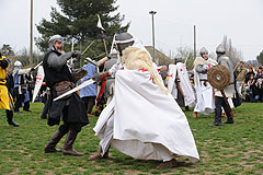 Fête des Templiers à Biot en 2009