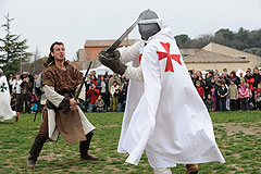 Fête des Templiers à Biot en 2009