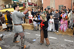 Fête des Templiers à Biot en 2009