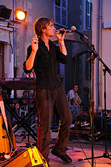 Ben Mazue à Biot pour la fête de la musique 2008