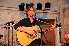 Ben Mazue à Biot pour la fête de la musique 2008