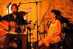 Ben Mazue à Biot pour la fête de la musique 2008