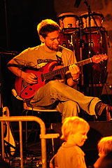 Ben Mazue à Biot pour la fête de la musique 2008