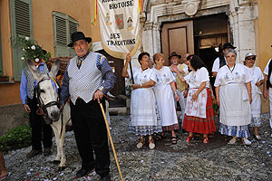 La fête des vendanges à Biot en 2009