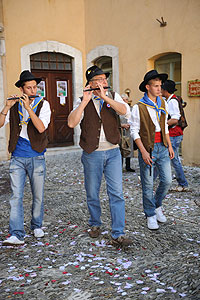 La fête des vendanges à Biot en 2009