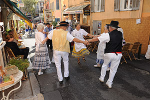 La fête des vendanges à Biot en 2009