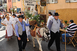 La fête des vendanges à Biot en 2009