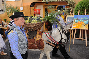 La fête des vendanges à Biot en 2009