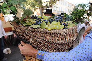 La fête des vendanges à Biot en 2009