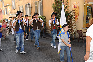 La fête des vendanges à Biot en 2009