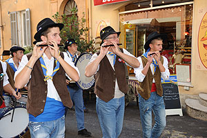 La fête des vendanges à Biot en 2009