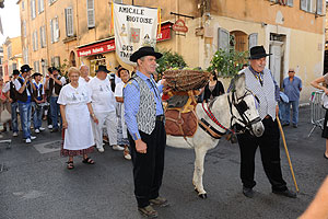 La fête des vendanges à Biot en 2009