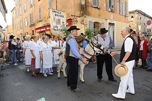 La fête des vendanges à Biot en 2009