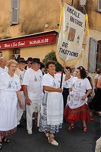 La fête des vendanges à Biot en 2009