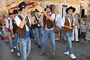 La fête des vendanges à Biot en 2009