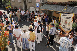 La fête des vendanges à Biot en 2009