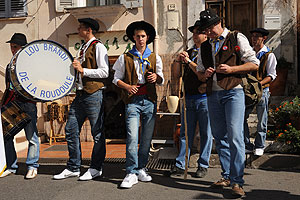 La fête des vendanges à Biot en 2009