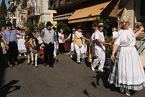 La fête des vendanges à Biot en 2009