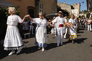 La fête des vendanges à Biot en 2009