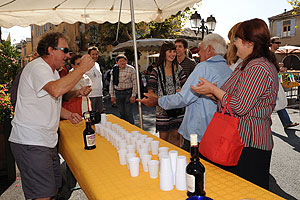 La fête des vendanges à Biot en 2009