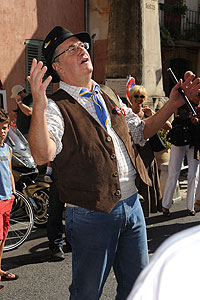 La fête des vendanges à Biot en 2009