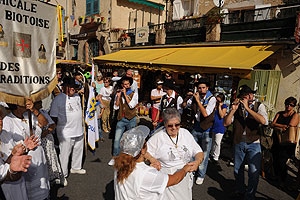 La fête des vendanges à Biot en 2009