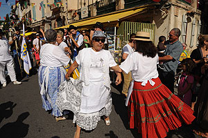 La fête des vendanges à Biot en 2009