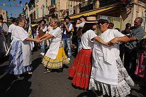 La fête des vendanges à Biot en 2009