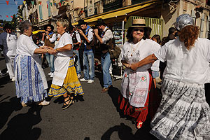 La fête des vendanges à Biot en 2009