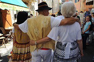 La fête des vendanges à Biot en 2009