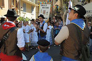 La fête des vendanges à Biot en 2009