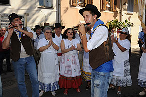 La fête des vendanges à Biot en 2009