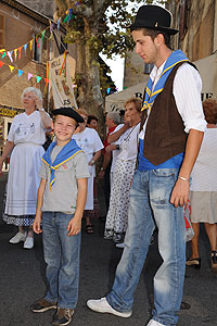 La fête des vendanges à Biot en 2009