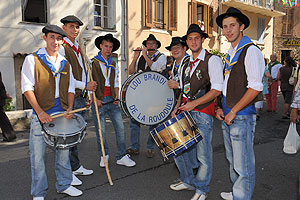 La fête des vendanges à Biot en 2009