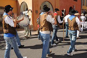 La fête des vendanges à Biot en 2009