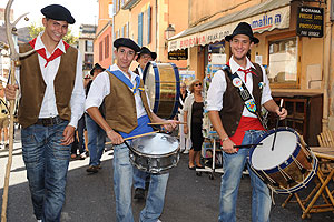 La fête des vendanges à Biot en 2009