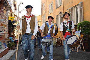 La fête des vendanges à Biot en 2009