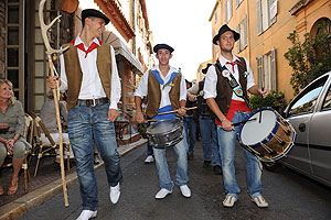 La fête des vendanges à Biot en 2009