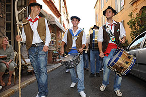 La fête des vendanges à Biot en 2009