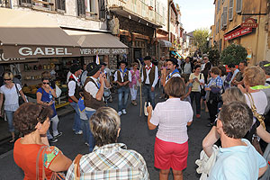 La fête des vendanges à Biot en 2009