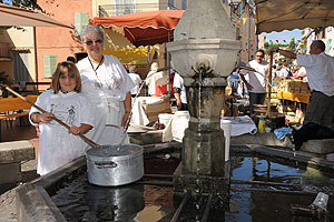 La fête des vendanges à Biot en 2009