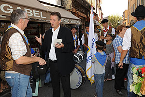La fête des vendanges à Biot en 2009