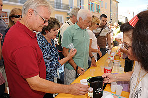 La fête des vendanges à Biot en 2009