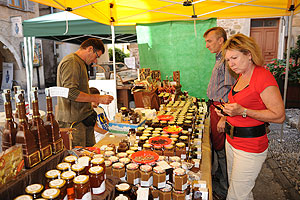 La fête des vendanges à Biot en 2009