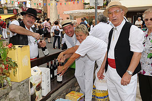 La fête des vendanges à Biot en 2009